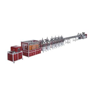 profile extrusion line / for PP / for PVC / for PE