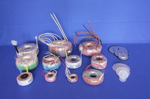 power transformer / AC / toroidal / through-hole