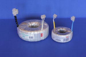 power transformer / toroidal / through-hole / single-phase