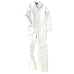 work coveralls / cotton / polyester / for the food industry