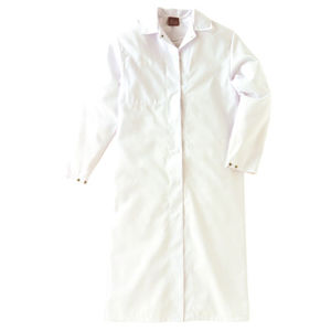 work lab coat / cotton / polyester / for the food industry