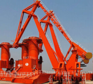 fixed crane / compact / loading / unloading