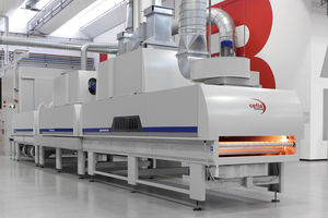 curing oven / tunnel / electric