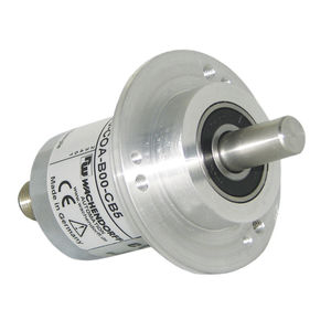 absolute rotary encoder / magnetic / with SSI interface / solid-shaft