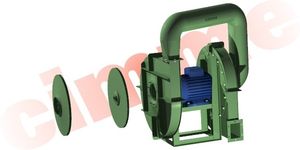 centrifugal fan / aspirating / drying / high-pressure