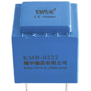 pulse transformer / encapsulated / single-phase / trigger