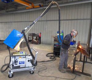 horizontal balancing machine / dynamic / for welding torches