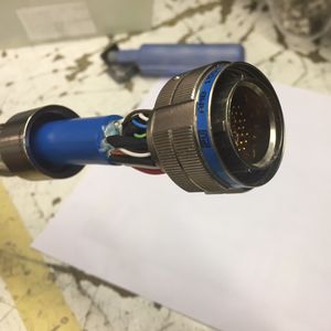 data transmission cable assembly / straight / multi-conductor
