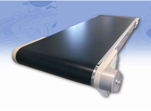 sturdy conveyor / belt / for heavy loads / horizontal