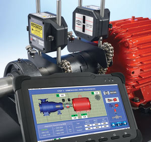 2-axis laser alignment system / shaft / wireless