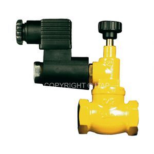security solenoid valve / brass