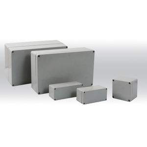 wall-mount enclosure / rectangular / glass fiber-reinforced polyester / IP66