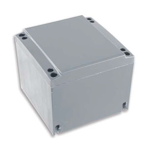 flange enclosure / for desktop computers / glass fiber-reinforced polyester / industrial