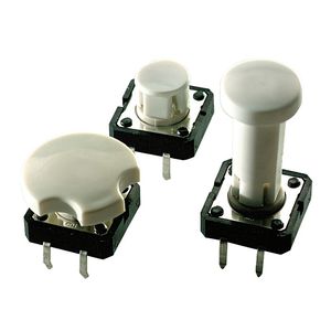 touch switch / single-pole / dust-proof / short-travel