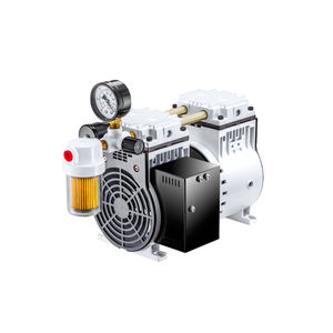 piston vacuum pump / lubricated / single-stage / for food