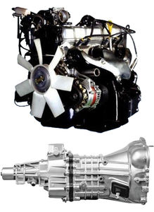 petrol engine / multi-cylinder / turbocharged / with 5-speed transmission