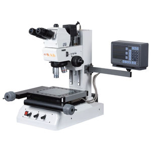 measuring microscope / bench-top / trinocular / polarization