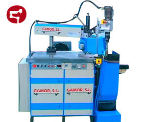 swing-arm tapping machine / hydraulic / speed control