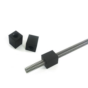 square nut / trapezoidal lead screw / nylon