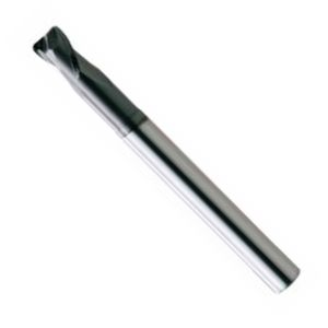 solid milling cutter / graphite / 30° helix angle / 2-flute