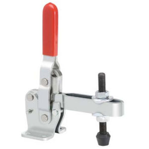 vertical toggle clamp / hold-down / adjustable / with solid arms