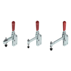 vertical toggle clamp / hold-down / with straight base