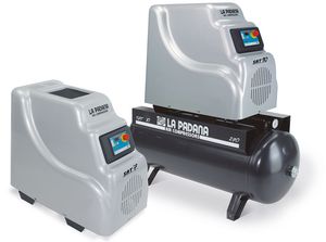 air compressor / stationary / electrically-powered / screw