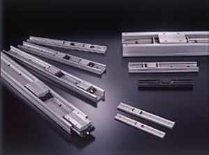 sliding linear guide / ball / track / steel