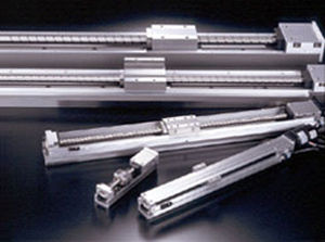 in-line positioning stage / single-axis / compact / ball screw