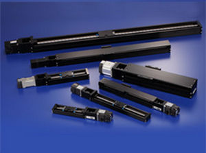 in-line positioning table / 1-axis / precision / ball screw