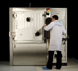 PVD deposition machine / thermal evaporation / thin-film / for optoelectronics