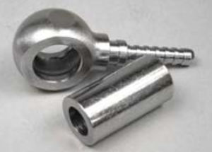 banjo fitting / barbed / straight / hydraulic