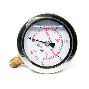 pressure gauge / Bourdon tube / analog / process / for hydraulic applications