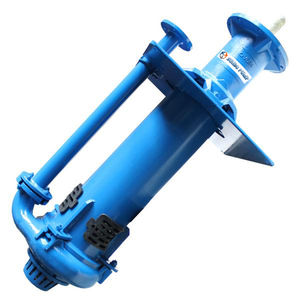 slurry pump / for wastewater / semi-submersible / centrifugal
