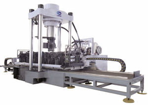 metal part straightening machine