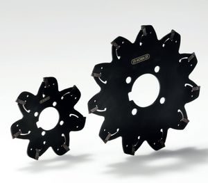 interlocked side milling cutter / insert / slot