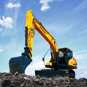 medium excavator / crawler / Tier 3 / construction