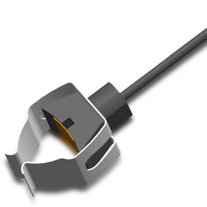 NTC temperature sensor / clamp-on / fast-response / for pipes