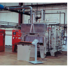 brazing furnace / chamber / electric / nitrogen