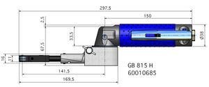 pneumatic sander / belt / lightweight