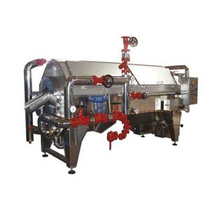 immersion industrial cooker / steam injection / blancher / drum