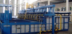 walking beam furnace / custom / continuous / forging