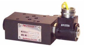 2-way solenoid valve / NC / hydraulic