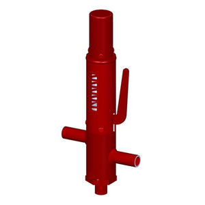 pulse valve / lever / for steam / weld