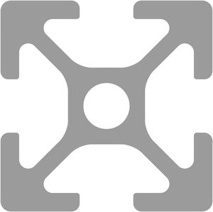aluminum profile / grooved / lightweight / construction