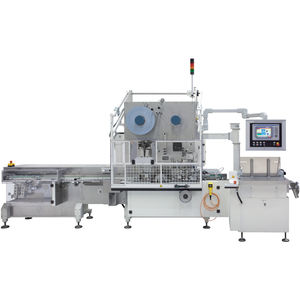 automatic packaging machine / fold wrapping / for chewing gum / horizontal