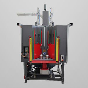rotating table shot blasting machine / for metal / automatic
