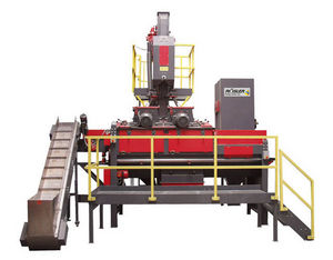 belt shot blasting machine / for bulk materials / continuous