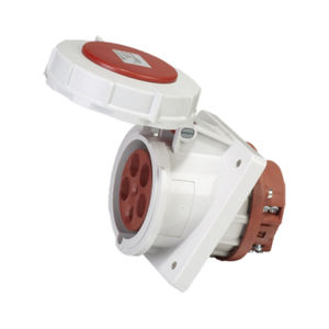 panel-mount plug and socket / waterproof / IP67