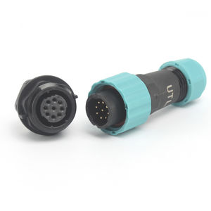 electrical power supply connector / circular / bayonet / male-female